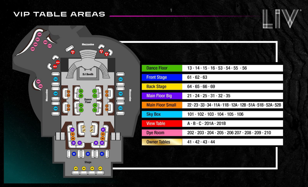 liv miami table map